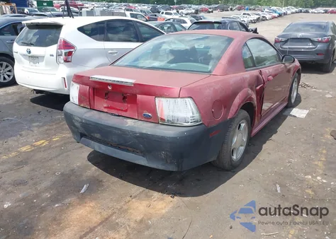 2003 Ford Mustang из США, поврежденный, VIN 1FAFP40473F441647